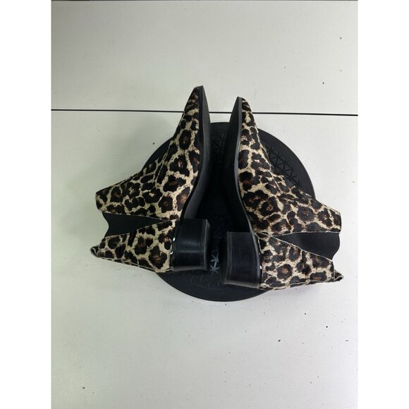 Treasure and Bond Leopard Print Cowhide Ankle Boot Sz 10 M Ankle Booties - Picture 5 of 8